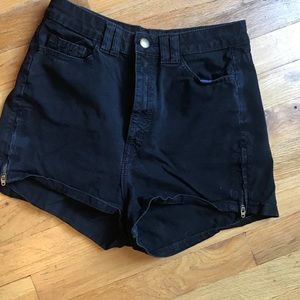 American Apparel High waisted shorts
